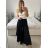 Women's Summer Long Harem Pants (42/44/46 ONE SIZE) ITALIAN FASHION IM424361 dark pink S / M