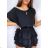Women's Long Sleeve Hoodie Dress (S / M ONE SIZE) ITALIAN FASHION IMWA216095