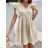 Women's Long Sleeve Hoodie Dress (S / M ONE SIZE) ITALIAN FASHION IMWA216095