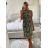 Women's Icecool Sleeveless Summer Dress (M/L, XL/2XL) AINUOSI ITALIAN FASHION IMB239571 XL/2XL blue