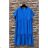 Women's Long Sleeve Summer Dress (S/M ONE SIZE) ITALIAN FASHION IMPES238990 růžová fuchsiová S / M