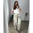 Women's Summer Long Harem Pants (42/44/46 ONE SIZE) ITALIAN FASHION IM424361 52/54 dark blue