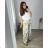 Women's Summer Long Harem Pants (42/44/46 ONE SIZE) ITALIAN FASHION IM424361 52/54 dark blue