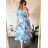 Women's Summer Sleeveless Long Dress (S/M ONE SIZE) ICECOOL AINUOSI FRENCH FASHION FMPZM23024-6 -   oranžová -   M / L
