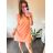 Summer long sleeve flowered women's dress (UNI S / L) ITALIAN FASHION IMK20150 -   Type in a note -   44