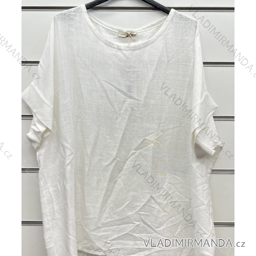Women's Oversize Short Sleeve Tunic (S/M ONE SIZE) ITALIAN FASHION IMPSH2322161