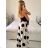 Women's Long Summer Sleeveless Dress (S/M ONE SIZE) ITALIAN FASHION IMM23M3667