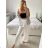 Women's summer short chiffon sleeveless dress (S / M ONE SIZE) ITALIAN FASHION IM721087 S / M dark blue