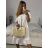 Women's Summer Cotton Short Sleeve Dress (S/M ONE SIZE) ITALIAN FASHION IM722253 S/M white