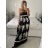 Carmen summer summer shoulder dress (UNI S / M) ITALIAN FASHION IMM20628 S / M black