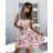 Satin Women's Long Summer Strapless Dress (S / M / L ONE SIZE) ITALIAN FASHION IMM22694 -   white -   M / L