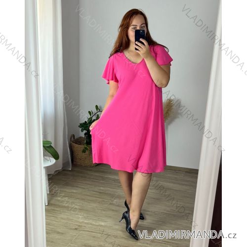 Shirt extended 3/4 long sleeve women's (L/XL/2XL ONE SIZE) ITALIAN FASHION IM423025