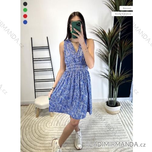 Women's Long Chiffon Short Sleeve Dress (S/M ONE SIZE) ITALIAN FASHION IMWGS231048
