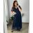 Dress Long Elegant Party Short Sleeve Women's Plus Size (2XL-4XL) ITALIAN FASHION IMPSH233589V