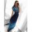 Women's summer icecool dress with sleeve (M/L, XL/2XL) AINUOSI ITALIAN FASHION IMB239922 -   red -   M / L