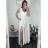 Women's Long Chiffon Short Sleeve Dress (S/M ONE SIZE) ITALIAN FASHION IMWGS231048