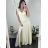 Women's Long Chiffon Short Sleeve Dress (S/M ONE SIZE) ITALIAN FASHION IMWGS231048