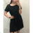 Women's Lace Short Sleeve Dress (UNI S-M) ITALIAN FASHION IMD20028 S / M / L white