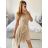 Women's short tulle lace party dress (S/M/L ONE SIZE) ITALIAN FASHION IMHMS23173