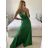 Women's Long Chiffon Short Sleeve Dress (S/M ONE SIZE) ITALIAN FASHION IMWGS231048