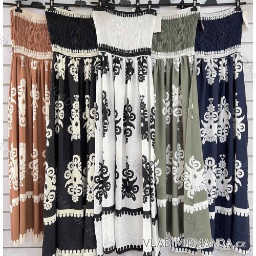 Women's T-Shirt Short Sleeve (S / M / L ONE SIZE) ITALIAN FASHION IMWC222158