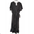 Women's Long Chiffon Short Sleeve Dress (S/M ONE SIZE) ITALIAN FASHION IMWGS231048 -   Green
 -   52/54