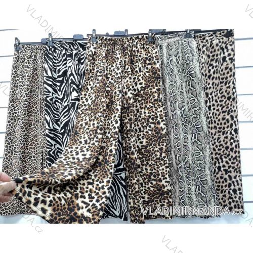 Women's Summer Oversize Leopard Long Pants (S/M/L ONE SIZE) ITALIAN FASHION IMWCP24265