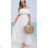 Women's 3/4 Long Sleeve Summer Dress (S/M ONE SIZE) INDIAN FASHION IMPEM23R9923