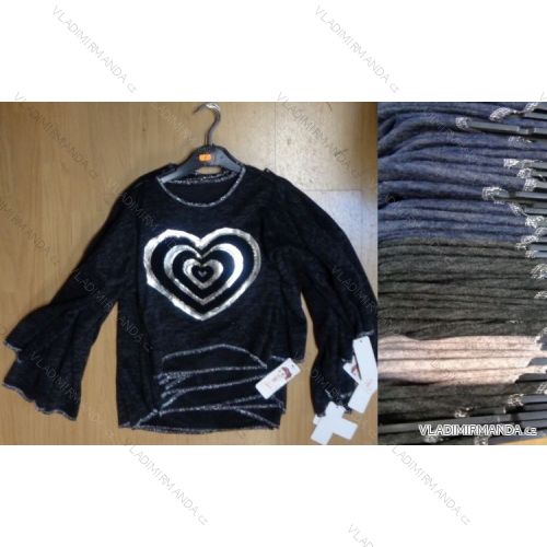 T-shirt long sleeve teen girl (4-14 years) ITALIAN MOTHER 3277IMM
