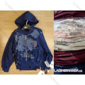 Sweatshirt baby girl hooded (4-14 years) ITALIAN MLADA MODEL 3007IMM
