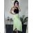 Women's Summer Long Harem Pants (42/44/46 ONE SIZE) ITALIAN FASHION IM424361 dark pink S / M