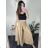 Women's Summer Long Harem Pants (42/44/46 ONE SIZE) ITALIAN FASHION IM424361 dark pink S / M