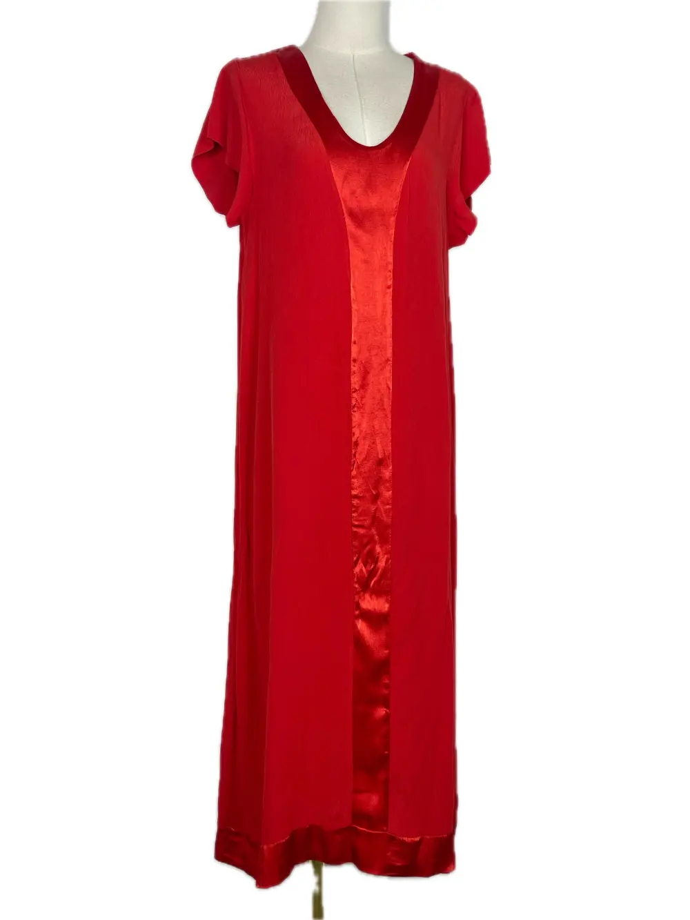 Women's Long Sleeveless Summer Dress (S/M ONE SIZE) ITALIAN FASHION IMPBB233449lx
