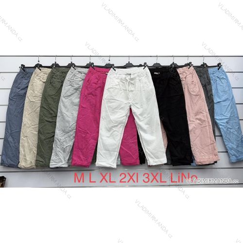 Women's Long Pockets Pants (S/M ONE SIZE) ITALIAN FASHION IMWKK232876