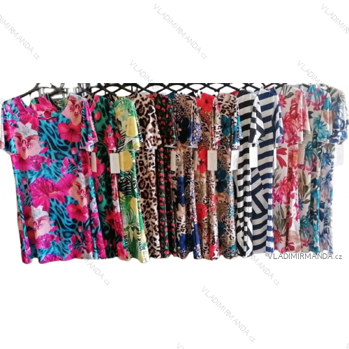 Women's short summer icecool sleeveless dress (S/M ONE SIZE) ITALIAN FASHION IMM23177