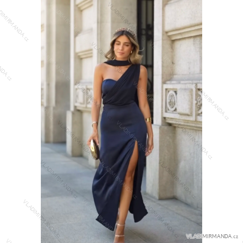 Women's Sleeveless Long Party Dress (S/M ONE SIZE) ITALIAN FASHION IMPSH245713