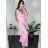 Women's Long Elegant Long Sleeve Jumpsuit (S/M ONE SIZE) ITALIAN FASHION IMWA23289 -   oranžová -   S / M