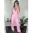 Women's Long Elegant Long Sleeve Jumpsuit (S/M ONE SIZE) ITALIAN FASHION IMWA23289 -   oranžová -   S / M