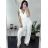 Women's Long Elegant Long Sleeve Jumpsuit (S/M ONE SIZE) ITALIAN FASHION IMWA23289 -   oranžová -   S / M