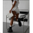 Women's Summer Lace Short Sleeve Boho Dress (S/M ONE SIZE) ITALIAN FASHION IMPMD2385835