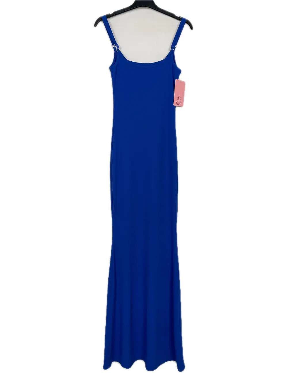 Women's Summer Elegant Sparkly Sequin Strap Dress (S/M ONE SIZE) ITALIAN FASHION IMPBB23O3837 Royal blue S / M