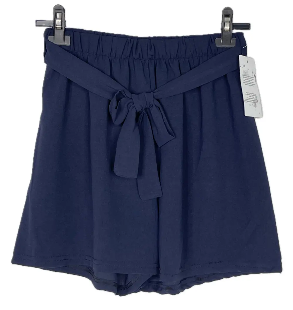 Women's Summer Elegant Sparkly Sequin Strap Dress (S/M ONE SIZE) ITALIAN FASHION IMPBB23O3837 dark blue S / M