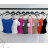Women's Long Chiffon Short Sleeve Dress (S/M ONE SIZE) ITALIAN FASHION IMWGS231048
