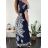 Women's long summer icecool sleeveless dress (M/L-XL/2XL) AINUOSI ITALIAN FASHION IMB23H01/DUR