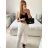 Women's Long Pants (S/M ONE SIZE) ITALIAN FASHION IMPSH2321120 S / M white