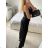 Women's Long Pants (S/M ONE SIZE) ITALIAN FASHION IMPSH2321120 S / M white