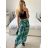 Women's long harem pants (UNI SM) ITALIAN FASHION IMM20178 -   Green -   S / M