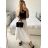 Women's Long Sleeve Knitted Turtleneck Sweater (S/M ONE SIZE) ITALIAN FASHION IM323001 -   růžová starorůžová -   S / M
