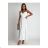 Women's Plus Size (42-46) Long Elegant Party Sleeveless Dress POLISH FASHION PMLBC23265-10 S/M dark pink