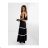 Women's Plus Size (42-46) Long Elegant Party Sleeveless Dress POLISH FASHION PMLBC23265-10 -   white -   S / M